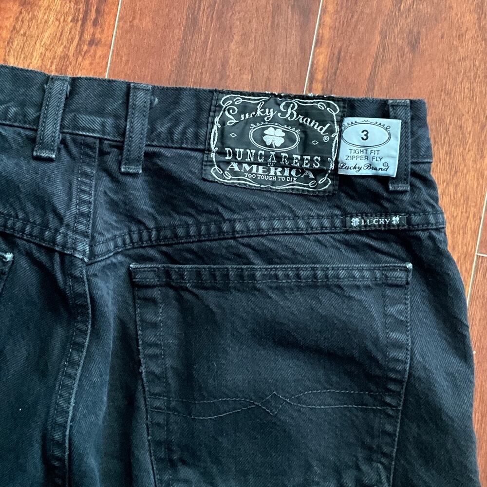 VTG Lucky Brand Gene Montesano Tag #3 Relax Fit Zipper Fly Jeans 34x32 - Picture 4 of 5